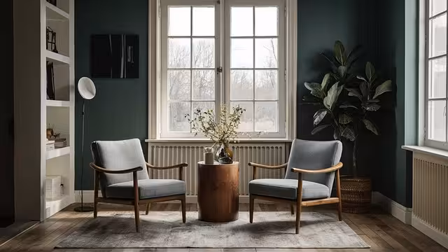 Home office waiting area.