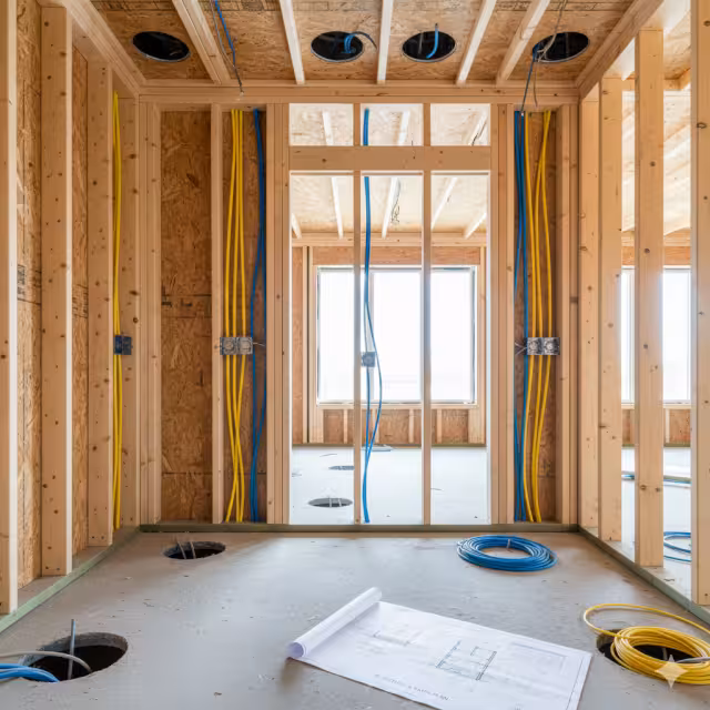 Frame of a home office.