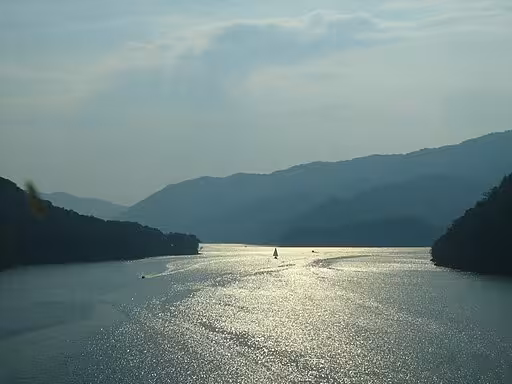 Watauga Lake from above.