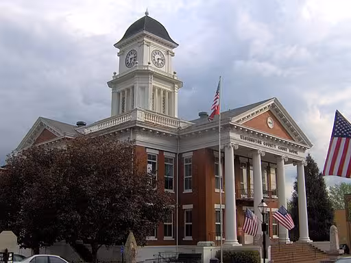 Washington County courthouse in Jonesbourgh, TN.