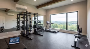 A home gym in e Tennessee.