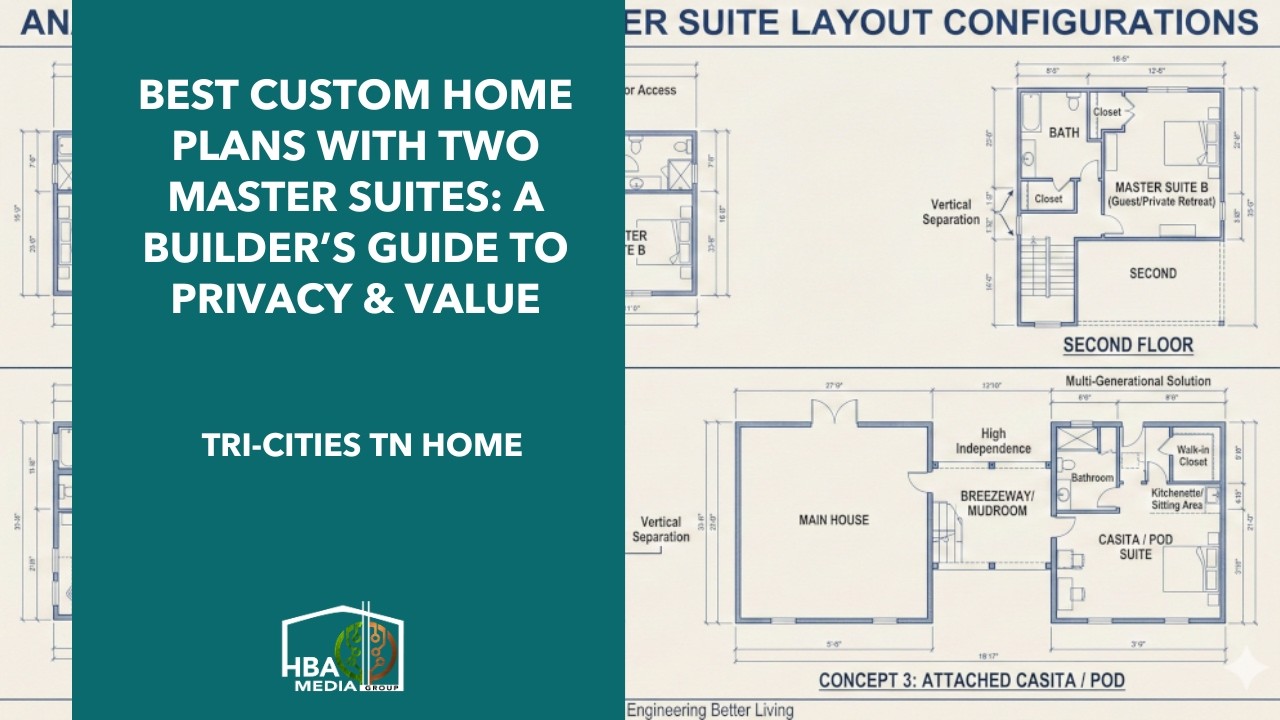 Best Custom Home Plans with Two Master Suites: A Builder’s Guide to Privacy & Value