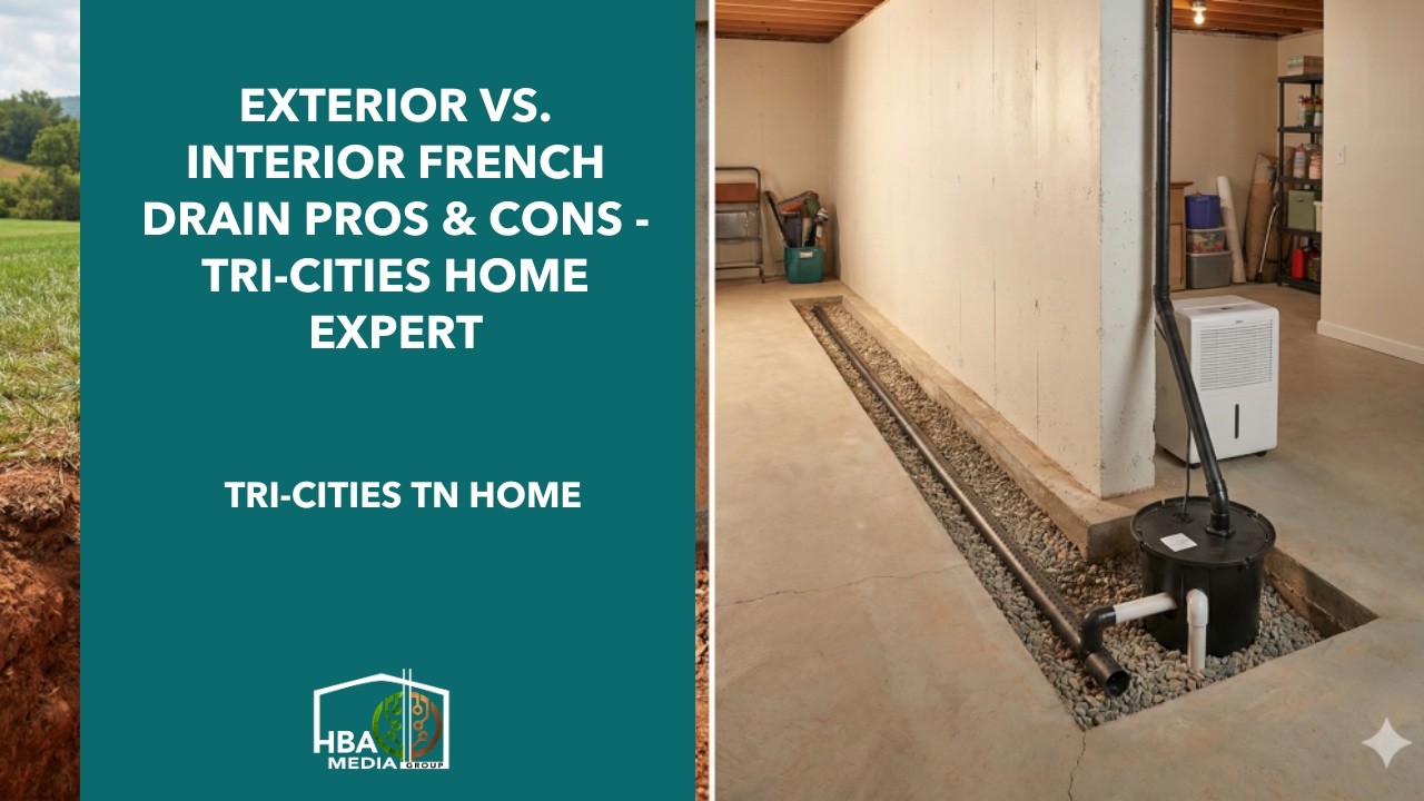 Exterior vs. Interior French Drain Pros & Cons - Tri-Cities Home Expert