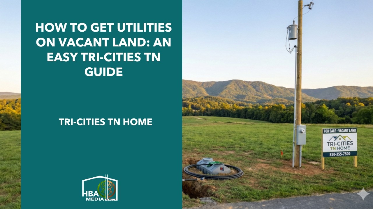 How to Get Utilities on Vacant Land: An Easy Tri-Cities TN Guide