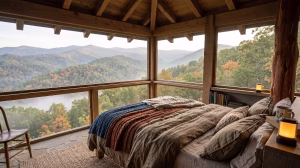 An appalachian sleeping porch.