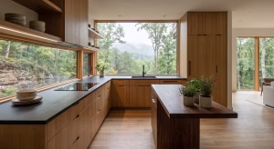An example of a mountain kitchen in e tn.
