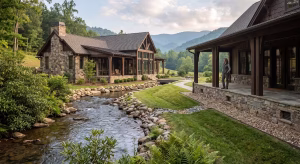 A house in need of private flood insurance.