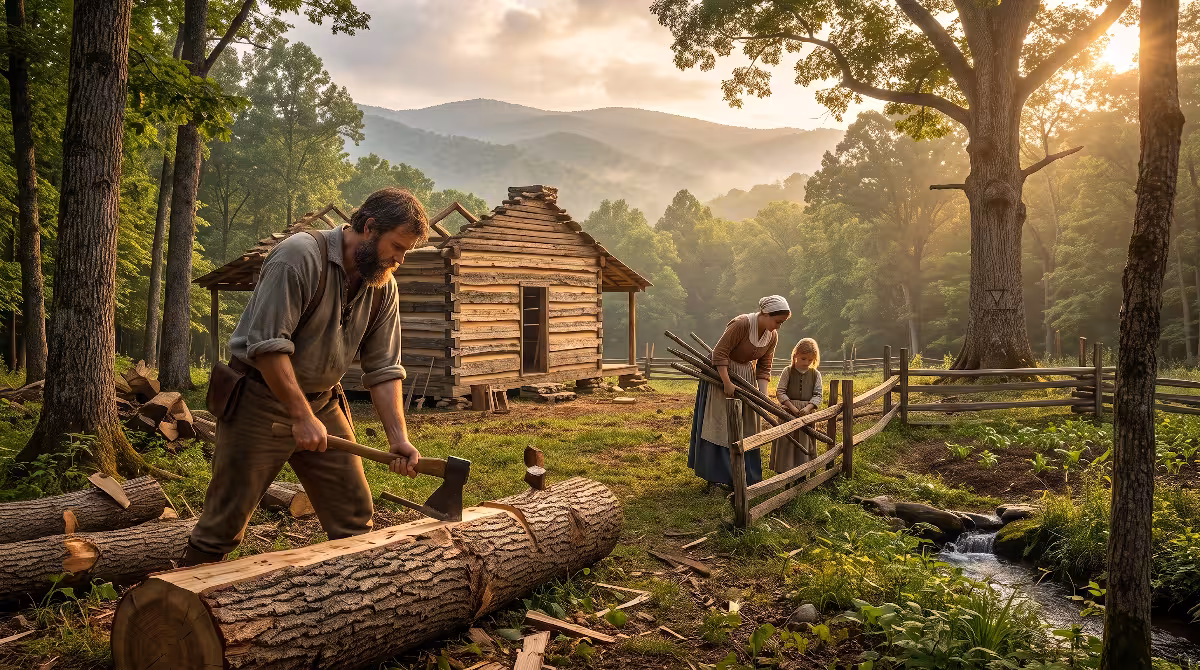 The frontier and early settlement of walnut hill, tn.