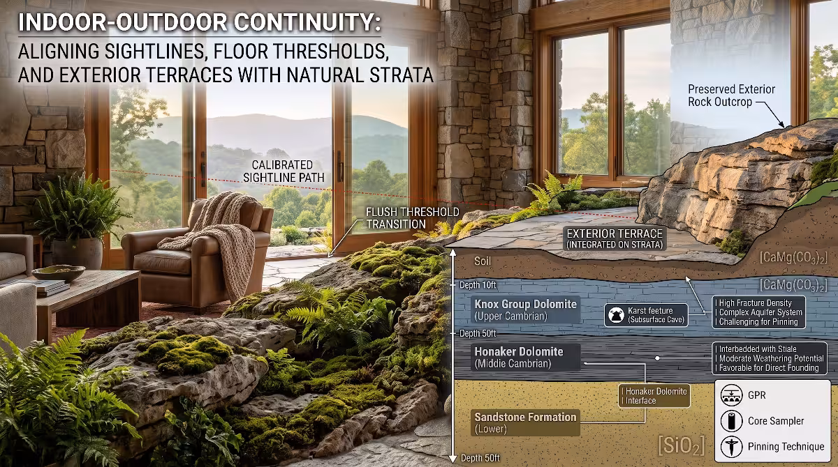 Indoor-outdoor continuity.
