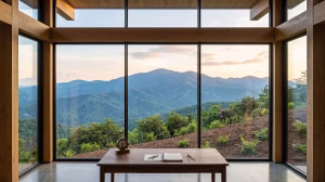 A mountain viewshed in e tn.
