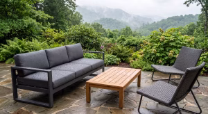 Outdoor furniture for humid climates.