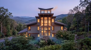 A house with passive stack ventilation.