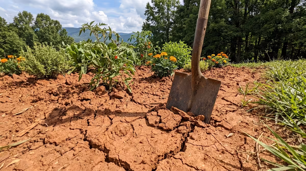 Dealing with the clay in e tn.