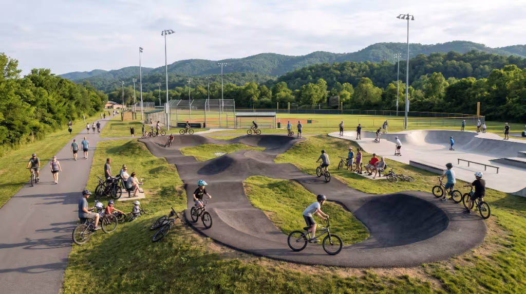 Multi-sport facilities.